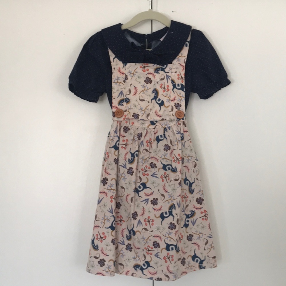 Handmade blouse and dress